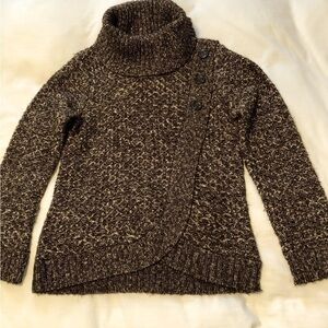 Jana Medium Cowl Neck Textured Sweater